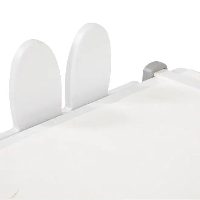 ESCRIVANINHA INFANTIL 79 CM X 47 CM MIFFY - CINZA/BRANCO - Foto 8