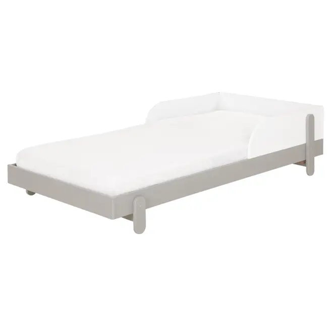 CAMA JÚNIOR 78 CM MIGU - CINZA/BRANCO - Foto 1