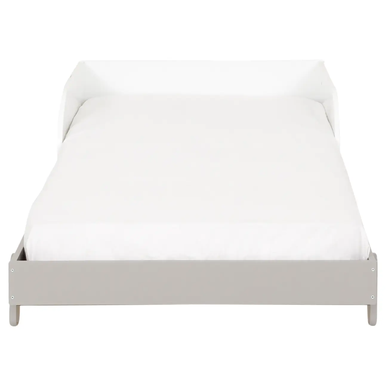 CAMA JÚNIOR 78 CM MIGU - CINZA/BRANCO - Foto 2