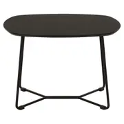 MESA DE CENTRO 60 CM X 60 CM GALGO - PRETO/PRETO - Foto 1