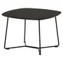 MESA DE CENTRO 60 CM X 60 CM GALGO - PRETO/PRETO - Foto 2