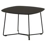 MESA DE CENTRO 60 CM X 60 CM GALGO - PRETO/PRETO - Foto 2