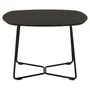 MESA DE CENTRO 60 CM X 60 CM GALGO - PRETO/PRETO - Foto 3