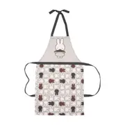 AVENTAL INFANTIL MIFFY - CINZA/BRANCO - Foto 1