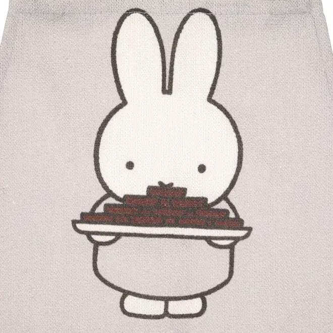 AVENTAL INFANTIL MIFFY - CINZA/BRANCO - Foto 3