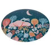 LUGAR AMERICANO 35 CM CORUJAS - ROSA ANTIQUE/MULTICOR - Foto 2