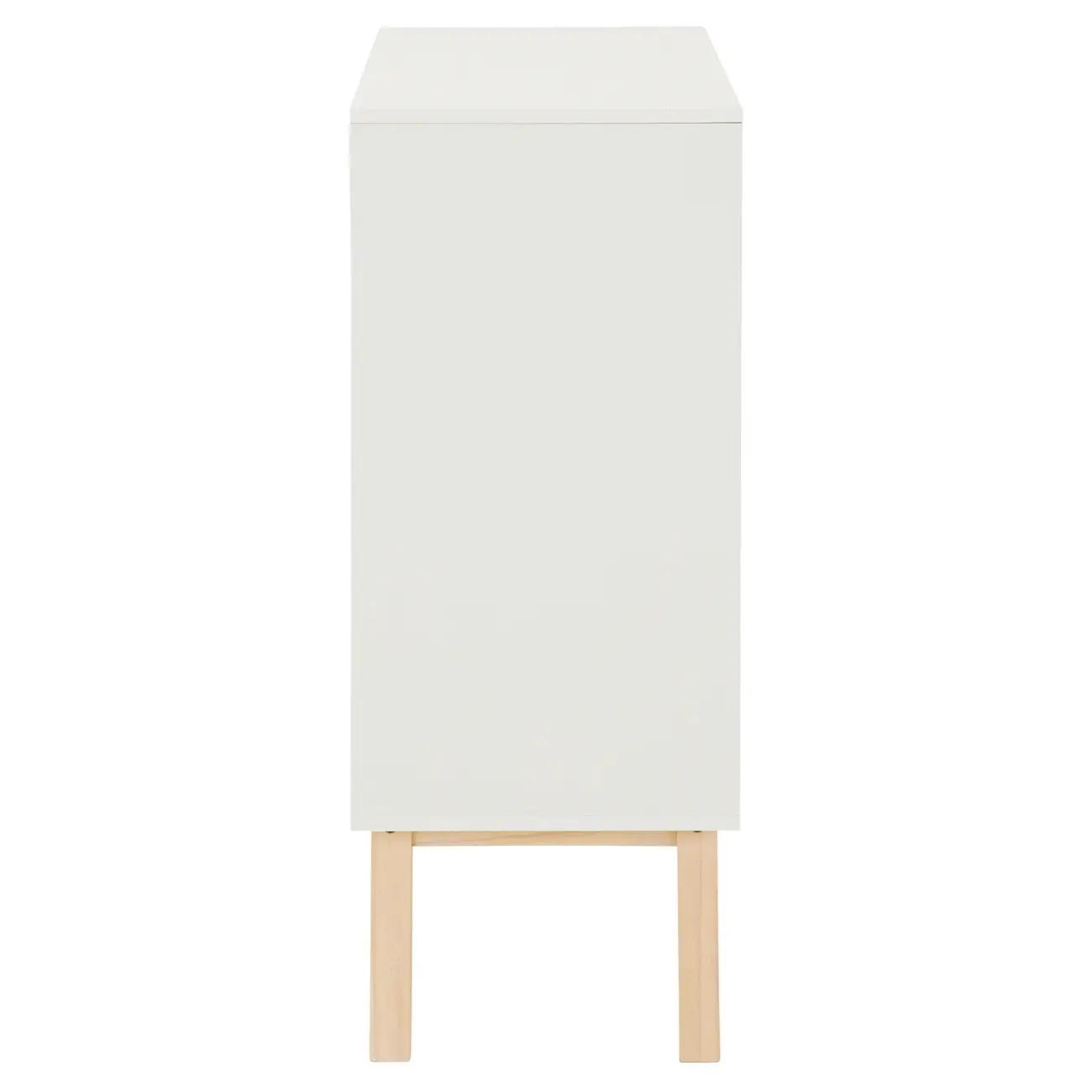 BUFFET 2 PORTAS 80 CM X 39 CM PALETBOX - BRANCO/NATURAL WASHED - Foto 4