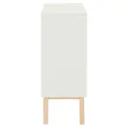 BUFFET 2 PORTAS 80 CM X 39 CM PALETBOX - BRANCO/NATURAL WASHED - Foto 4