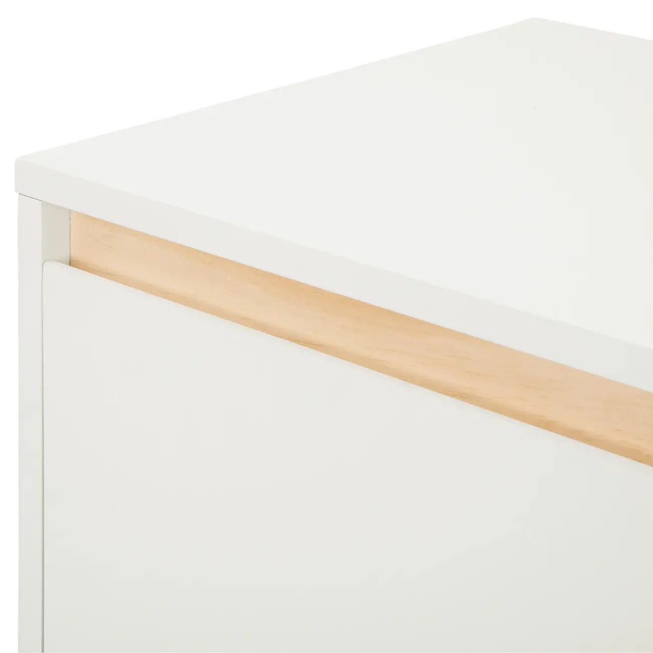 BUFFET 2 PORTAS 80 CM X 39 CM PALETBOX - BRANCO/NATURAL WASHED - Foto 7