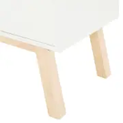 BUFFET 2 PORTAS 80 CM X 39 CM PALETBOX - BRANCO/NATURAL WASHED - Foto 8