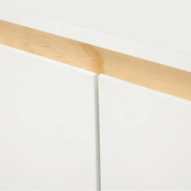 BUFFET 2 PORTAS 80 CM X 39 CM PALETBOX - BRANCO/NATURAL WASHED - Foto 9