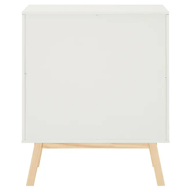 BUFFET 2 PORTAS 80 CM X 39 CM PALETBOX - BRANCO/NATURAL WASHED - Foto 10