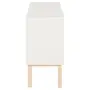 BUFFET COM 3 PORTAS 1,20 M X 39 CM PALETBOX - BRANCO/NATURAL WASHED - Foto 4