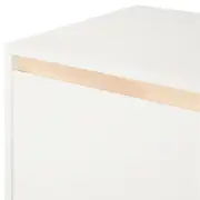 BUFFET COM 3 PORTAS 1,20 M X 39 CM PALETBOX - BRANCO/NATURAL WASHED - Foto 7