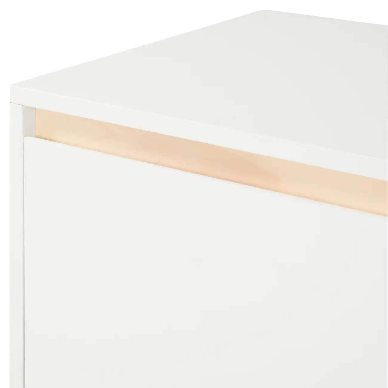 BUFFET COM 3 PORTAS 1,20 M X 39 CM PALETBOX - BRANCO/NATURAL WASHED - Foto 7