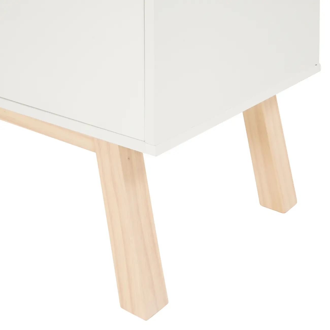 BUFFET COM 3 PORTAS 1,20 M X 39 CM PALETBOX - BRANCO/NATURAL WASHED - Foto 8