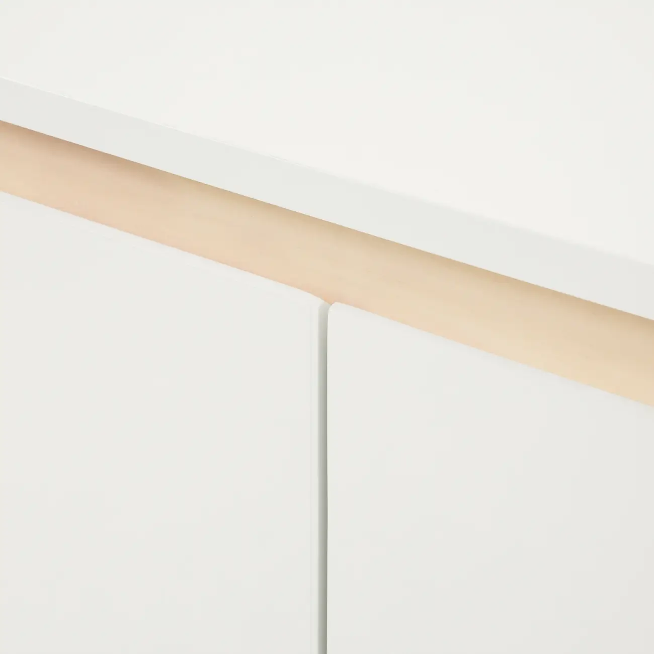 BUFFET COM 3 PORTAS 1,20 M X 39 CM PALETBOX - BRANCO/NATURAL WASHED - Foto 9