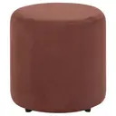 SUEDE RUBY MOCHA - PUFF SET ROUND