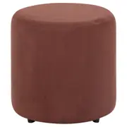 PUFF SET ROUND - SUEDE RUBY MOCHA - Foto 1