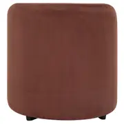 PUFF SET ROUND - SUEDE RUBY MOCHA - Foto 3