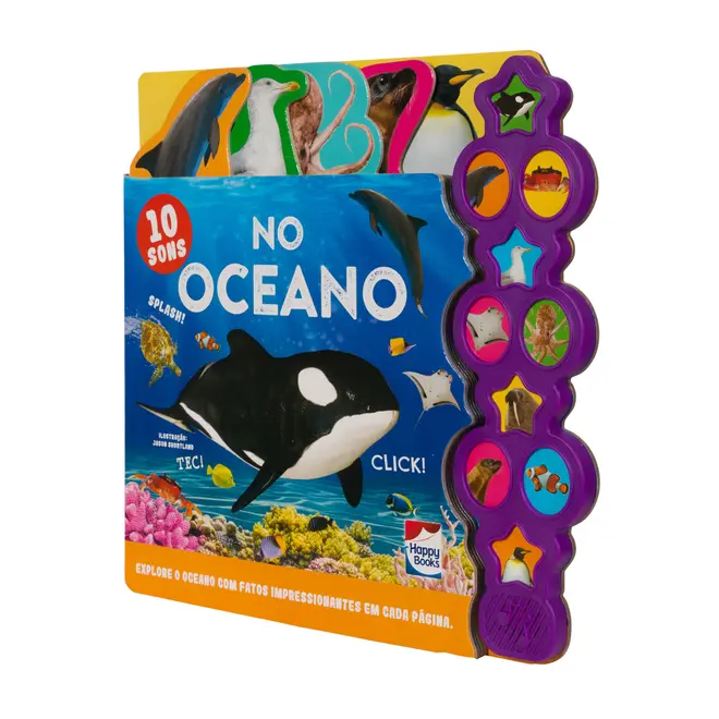 SUPER SONS COM ABAS: NO OCEANO LIVRO INFANTIL - MULTICOR - Foto 3