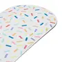 TAPETE PARA COMEDOURO CONFETTI - BRANCO/CORES CALEIDOCOLOR - Foto 4