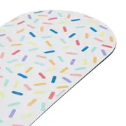 TAPETE PARA COMEDOURO CONFETTI - BRANCO/CORES CALEIDOCOLOR - Foto 4
