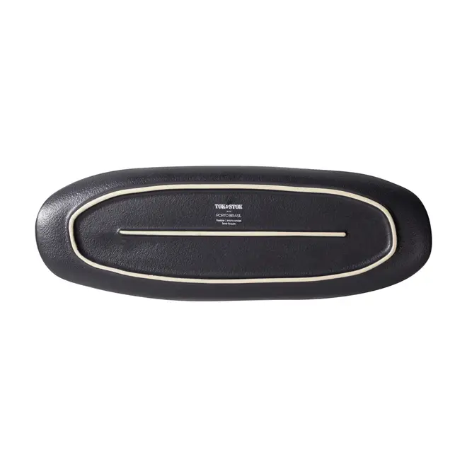 TRAVESSA 36 CM X 13 CM GEO - PRETO FOSCO - Foto 5