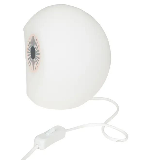 LUMINÁRIA DE MESA CORUJAS - BRANCO/MULTICOR - Foto 4