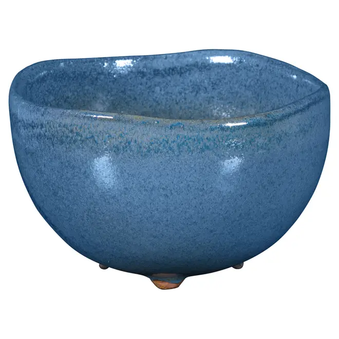 TIGELA 14 CM JITIRANA - AZUL HISTÓRIO/ARGILA - Foto 2