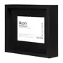 MOLDURA 10 CM X 15 CM IKON - PRETO - Foto 2