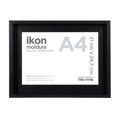 MOLDURA A4 21 CM X 29 CM IKON