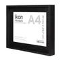 MOLDURA A4 21 CM X 29 CM IKON - PRETO - Foto 2