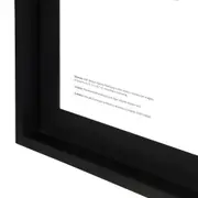 MOLDURA A4 21 CM X 29 CM IKON - PRETO - Foto 3