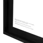 MOLDURA A3 29 CM X 42 CM IKON - PRETO - Foto 3