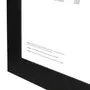 MOLDURA A4 21 CM X 29 CM BISEL - PRETO - Foto 3
