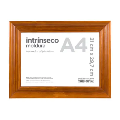 MOLDURA INTRÍNSECO A4 21 CM X 29 CM