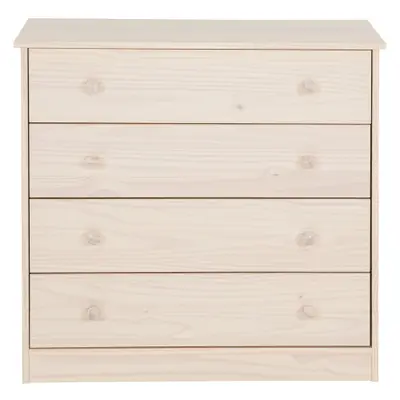 CÔMODA 4 GAVETAS 87 CM X 43 CM TIMBER