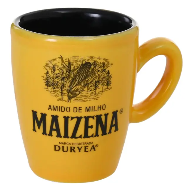 XÍCARA CAFÉ 50 ML MAIZENA - AMARELO/PRETO - Foto 2