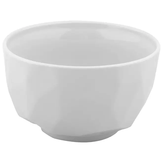 TIGELA ALTA 22 CM FRACTAL - BRANCO - Foto 1