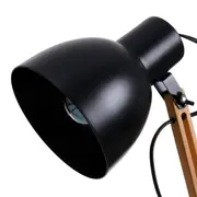 LUMINÁRIA DE MESA ALENTO - NOZES/PRETO - Foto 9