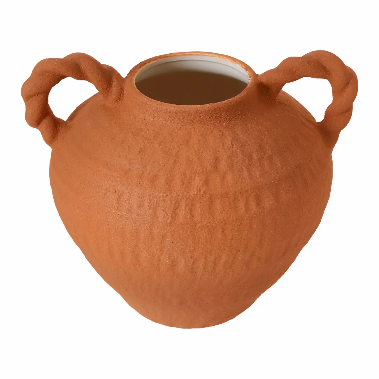 VASO 20 CM TORCER POR VOCÊ - TERRACOTA - Foto 5