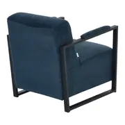 POLTRONA ESQUADRO - PRETO/VERDE ESCARAVELHO - Foto 5