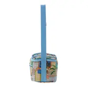 BOLSA TÉRMICA SAUDADE TROPICAL - AZUL/MULTICOR - Foto 4