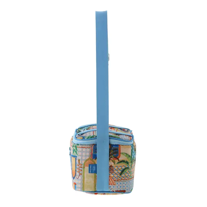 BOLSA TÉRMICA SAUDADE TROPICAL - AZUL/MULTICOR - Foto 4