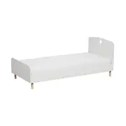 MY LITTLE LOVE CAMA SOLTEIRO 88 CM - BRANCO/NATURAL WASHED - Foto 14
