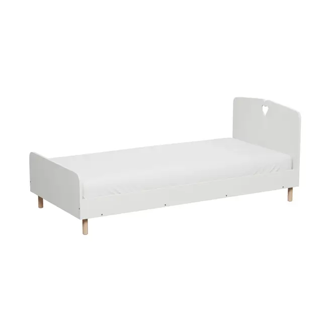 MY LITTLE LOVE CAMA SOLTEIRO 88 CM - BRANCO/NATURAL WASHED - Foto 14