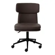 CADEIRA HOME OFFICE ZYGANA - RUBI MOCHA/PRETO - Foto 4