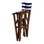CADEIRA LEME COM ASS/ENCOSTO BLUESTRIPE - TAMARINDO/AZUL - Foto 6