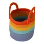 CESTO PARA BRINQUEDOS JOYFUL 20 CM - CORES CALEIDOCOLOR - Foto 4